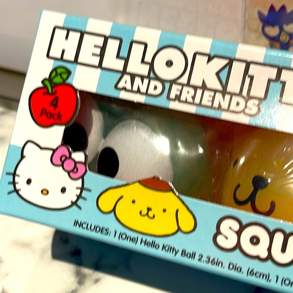 NWT/HELLO KITTY & Friends Squishy Sensory Balls w/4 sticker sheets - Picture 6 of 12